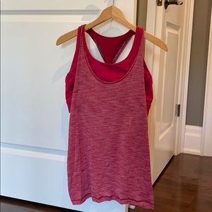Lululemon 2 in 1 bra tank
